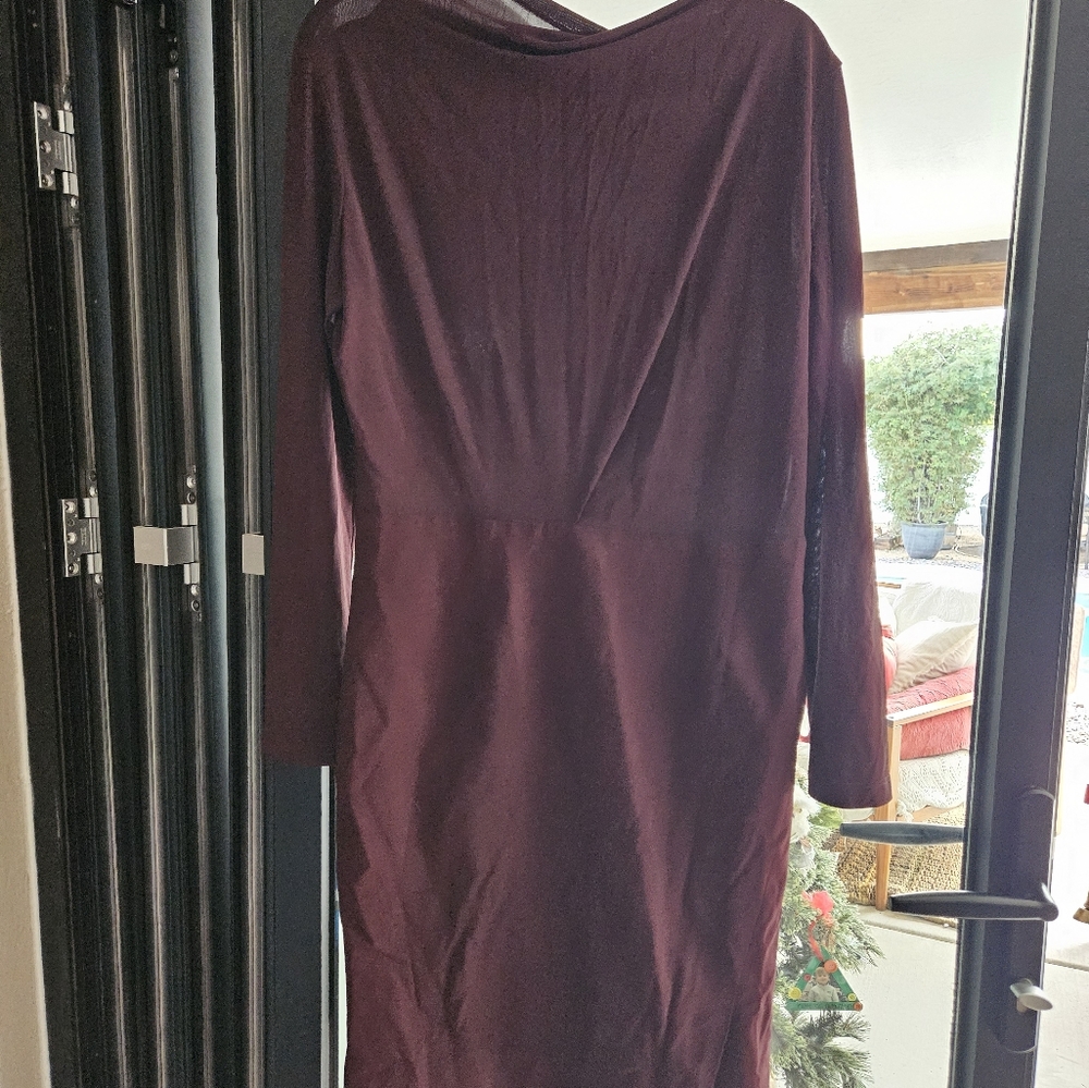 Mm Lafleur burgundy midi 12